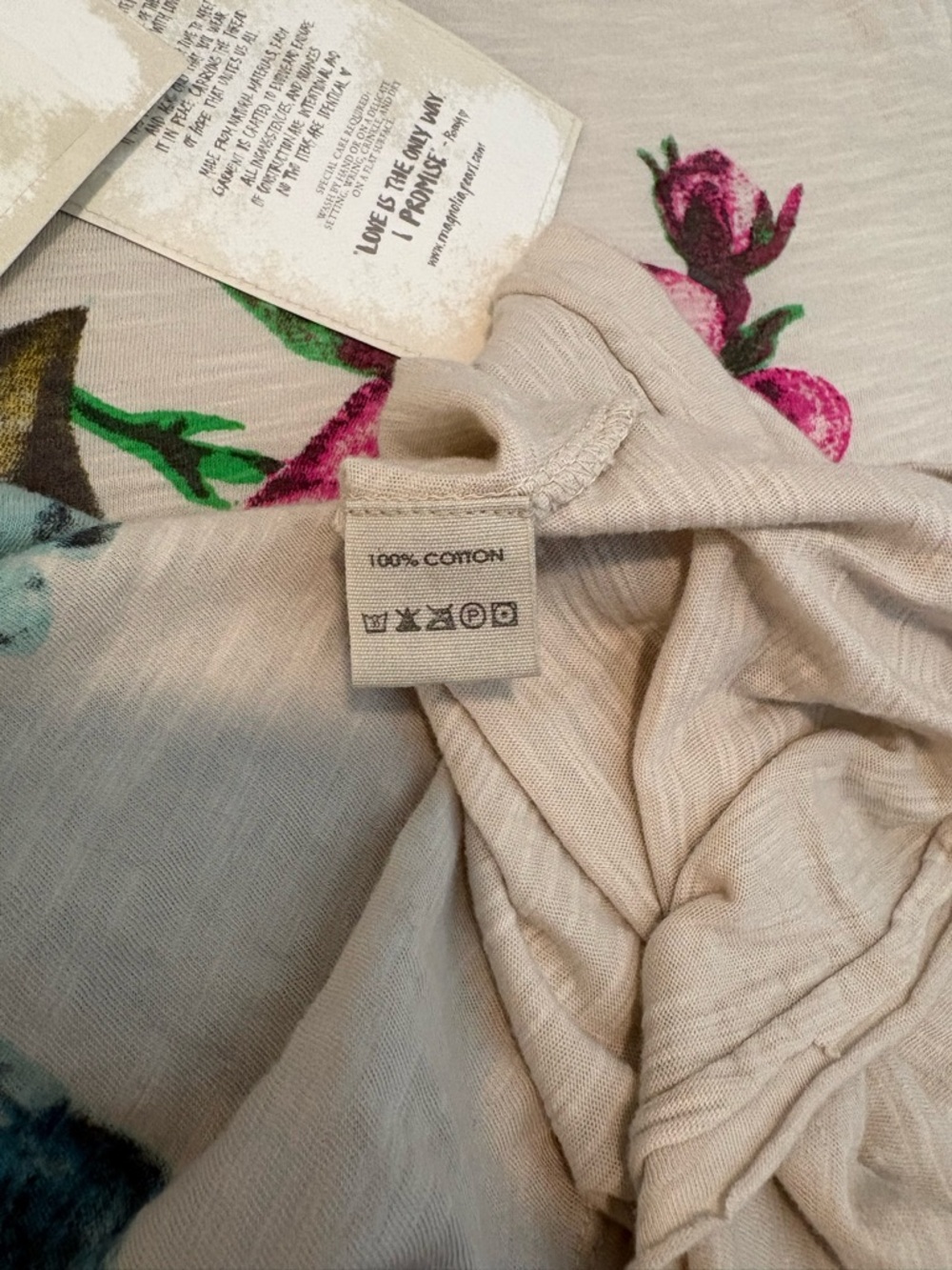 Magnolia Pearl NWT Messenger Viggo Long Sleeve Tee - Top 3104 in Moonlight, OSFM - Picture 10 of 11